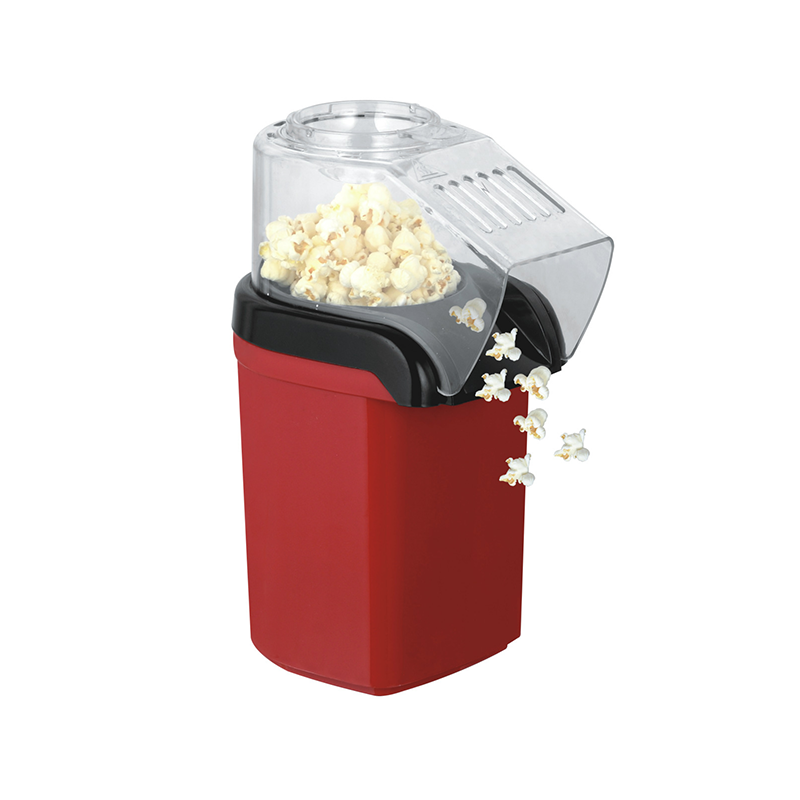 Modelo ng Red Aluminum Pan Popcorn Machine na PM-1200 European Plug